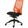 9To5 Seating Task Chair, Knee Tilt, Armless, 25inx26inx39-1/2in-46-1/2in, OE/Onyx NTF1460K200M701
